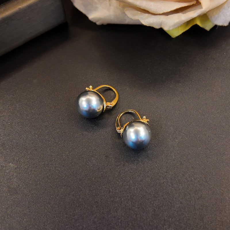 Aretes de presión de colores - 9