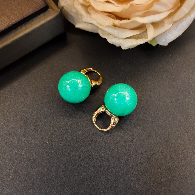 Aretes de presión de colores