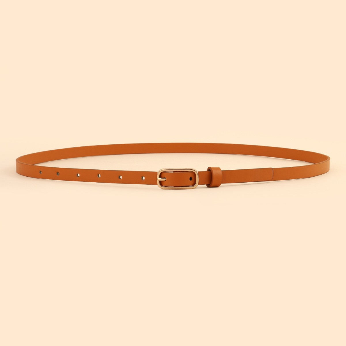Cinturón delgado para mujer estilo vintage