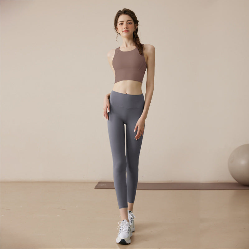 Top Deportivo con Brasier Integrado y Pants de Yoga - 5