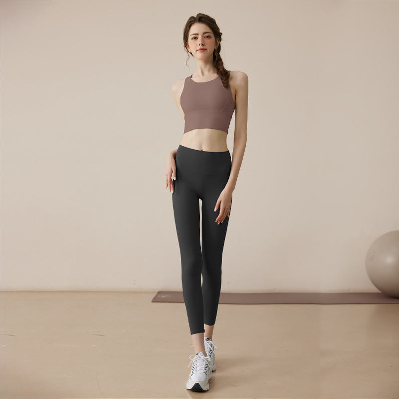 Top Deportivo con Brasier Integrado y Pants de Yoga - 6