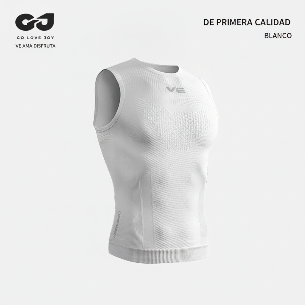 Playera deportiva Sin Costuras para hombre - 7