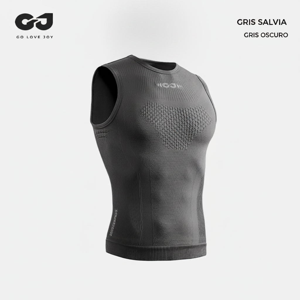 Playera deportiva Sin Costuras para hombre - 8