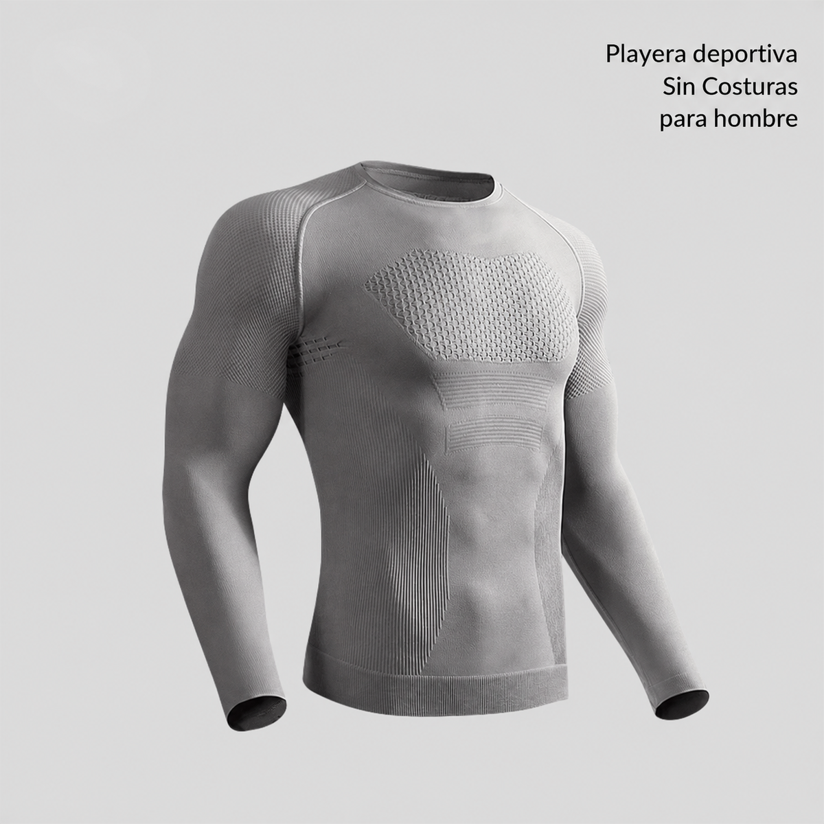 Playera deportiva Sin Costuras para hombre