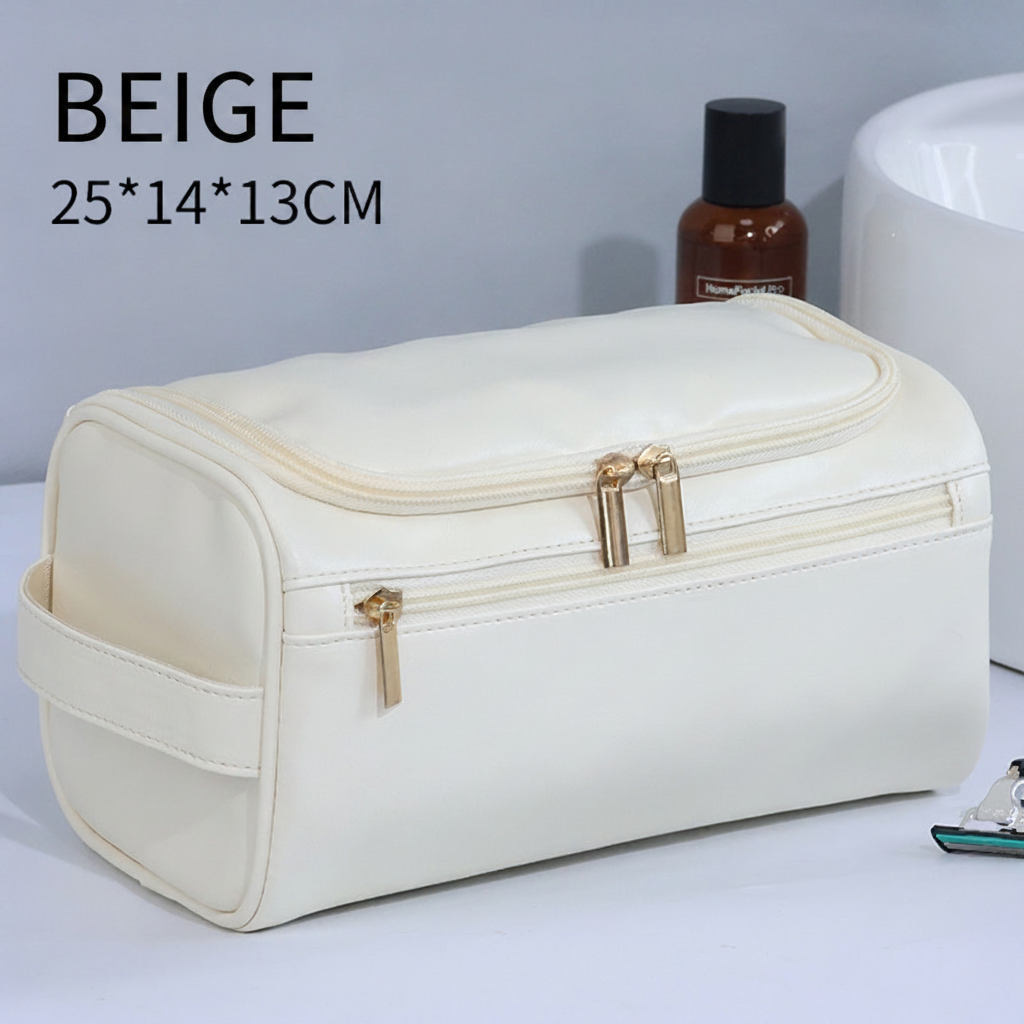 Neceser de viaje vintage estilo retro unisex gran capacidad - 8