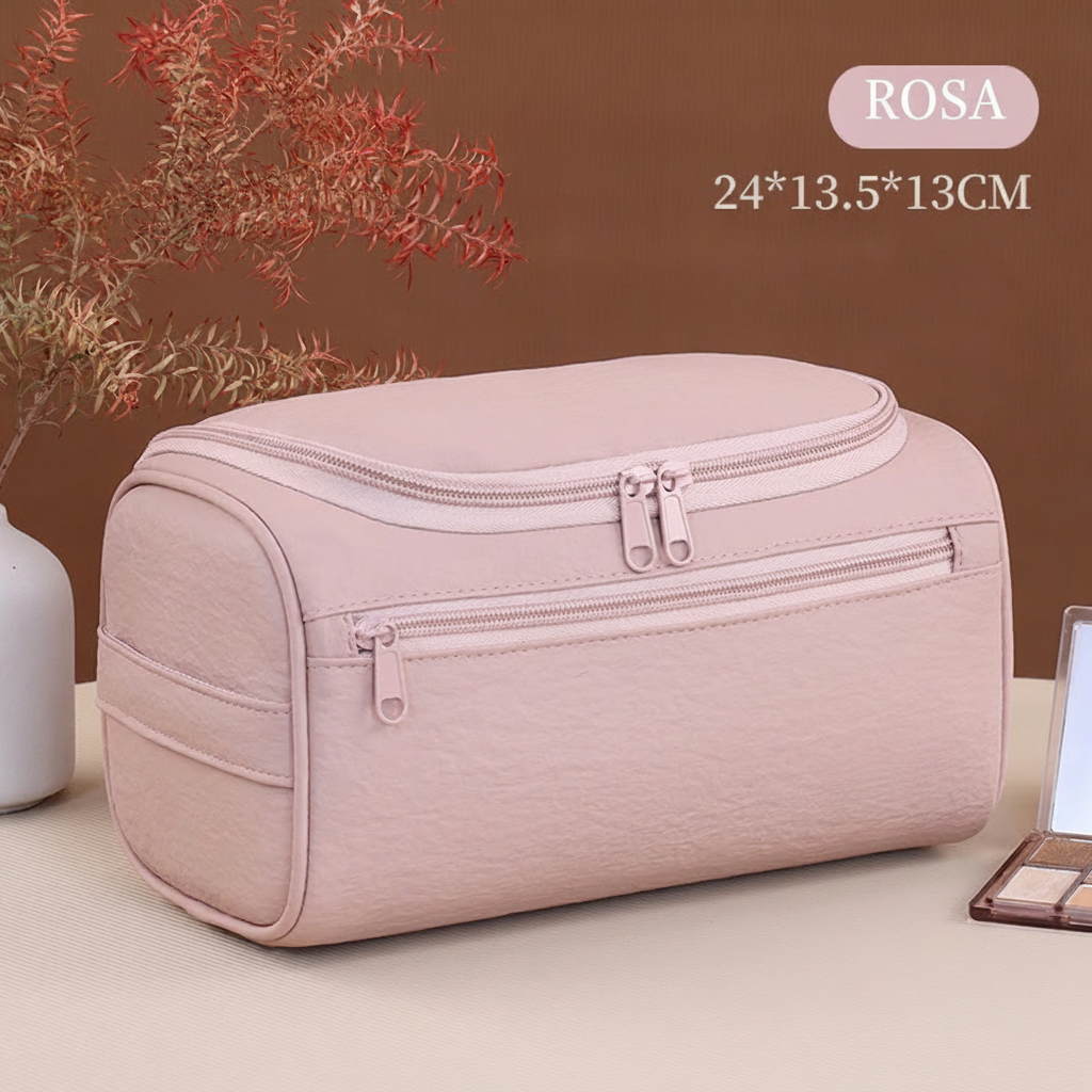Neceser de viaje vintage estilo retro unisex gran capacidad - 9