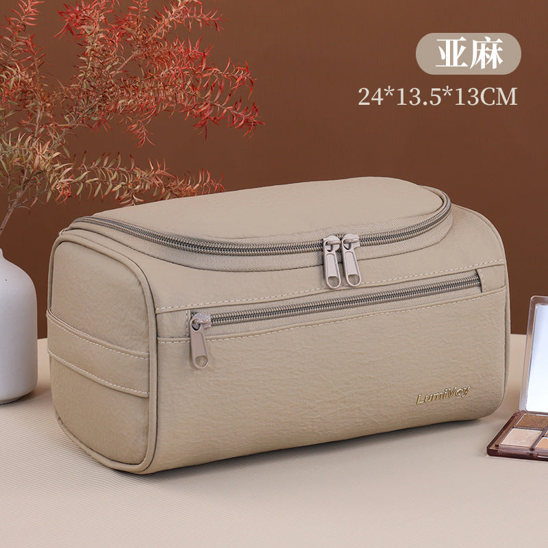 Neceser de viaje vintage estilo retro unisex gran capacidad
