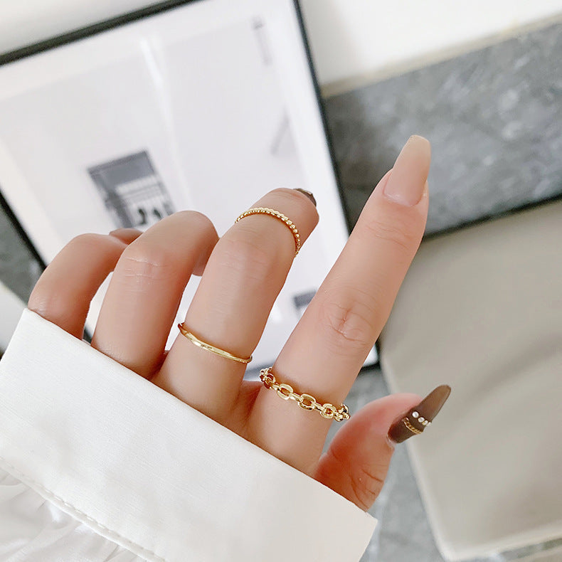 Set de Anillos con Mariposas y Corazones para Mujer