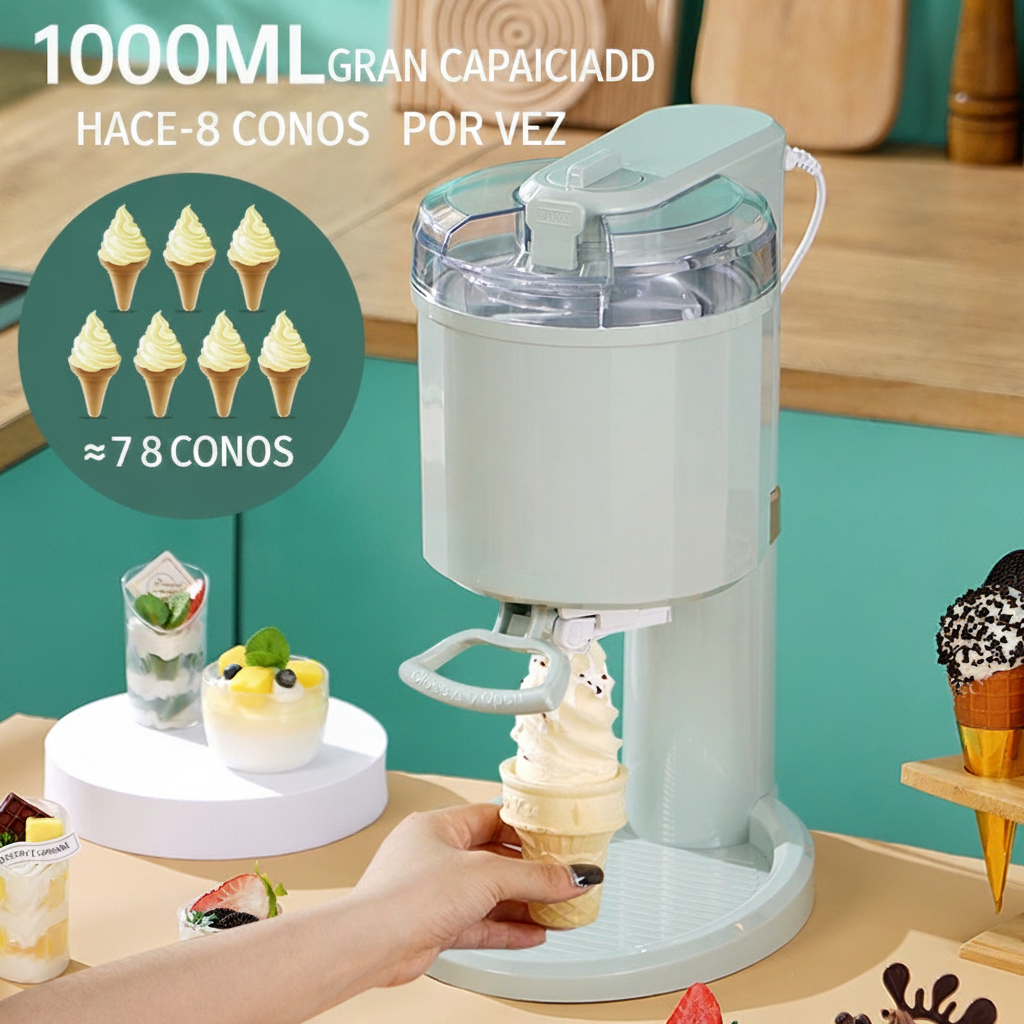 Máquina de helado casera automática 1000 ml - 3