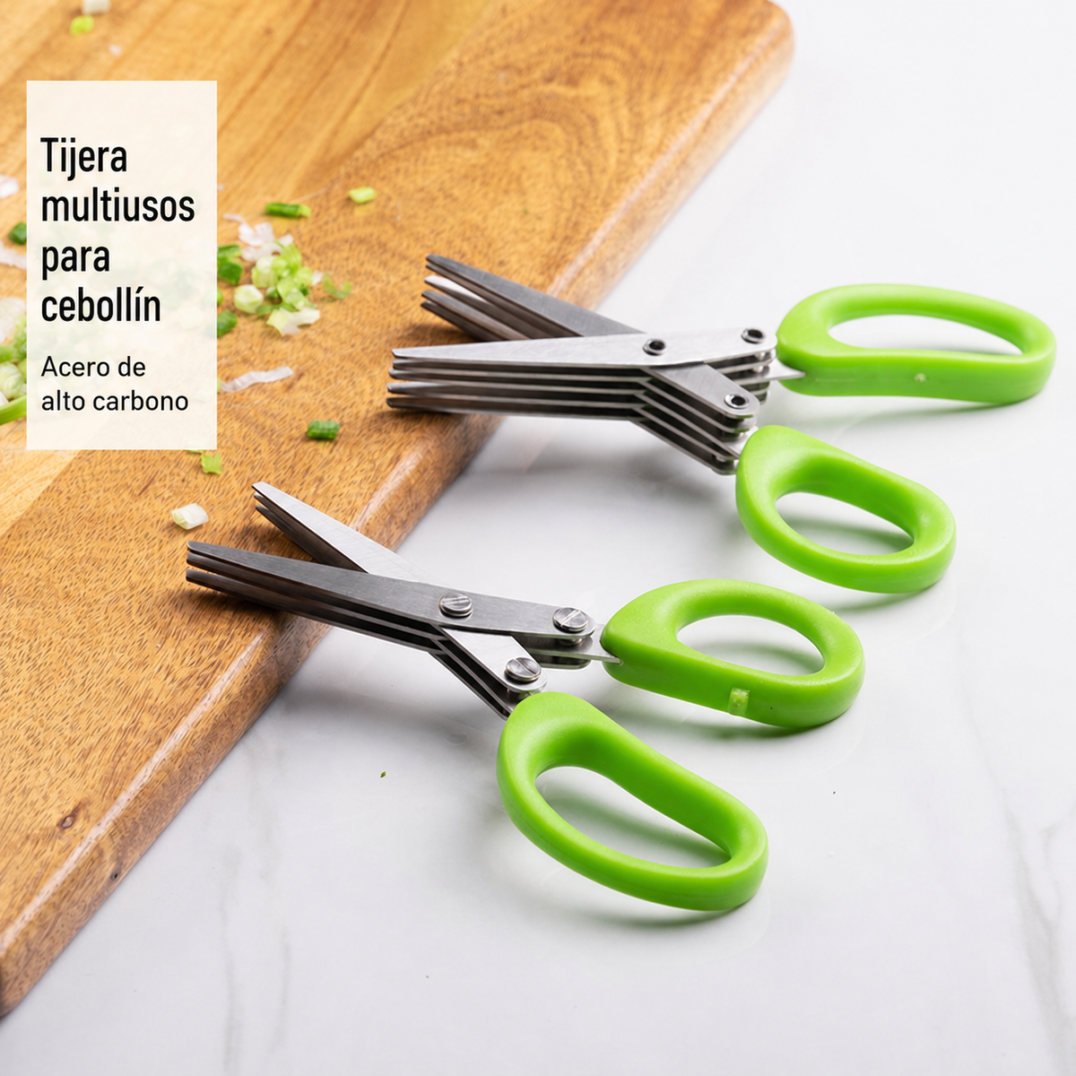 Tijera Multiusos para Cebollín Acero de Alto Carbono - 4