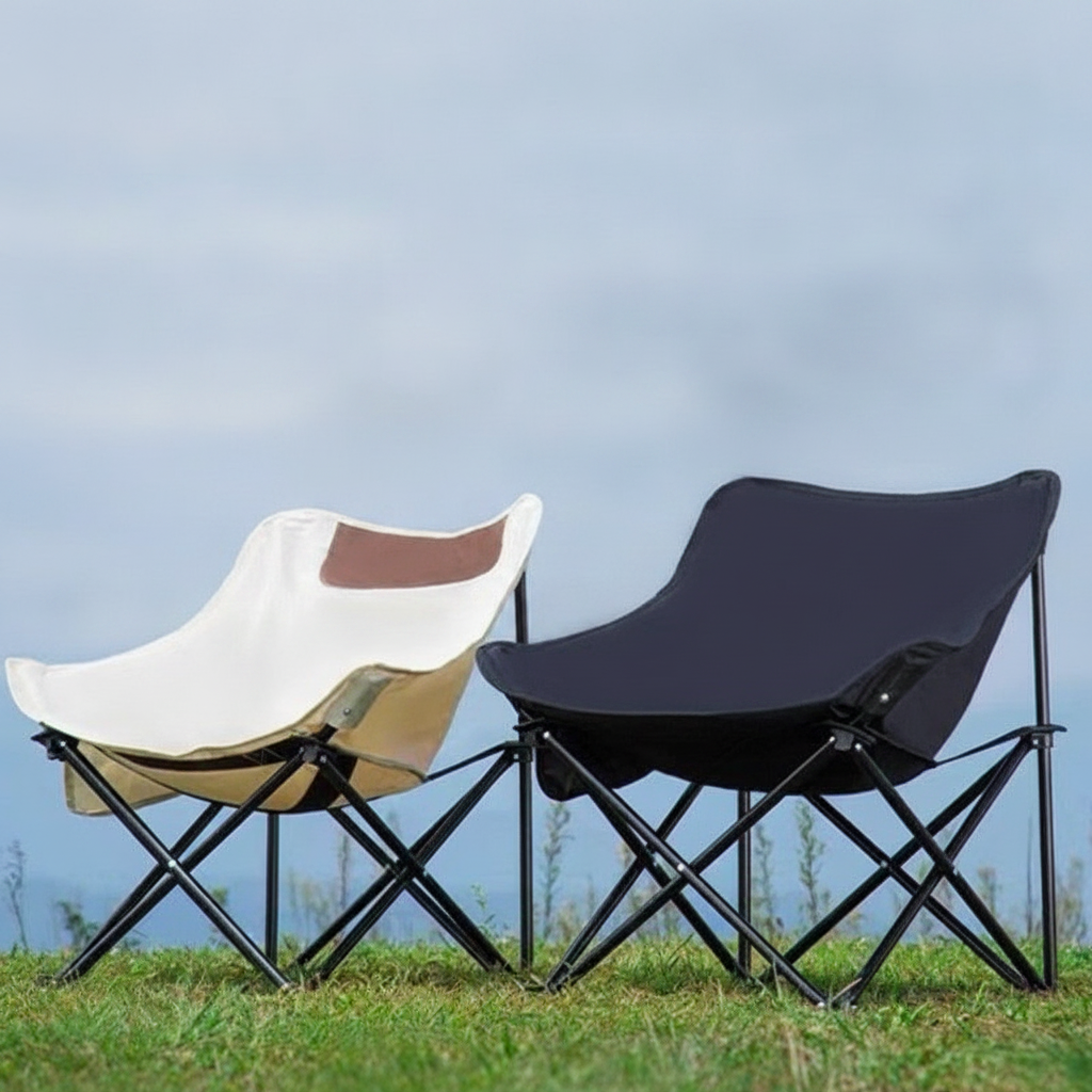 Silla Plegable Luna para Camping con Respaldo Alto - 9