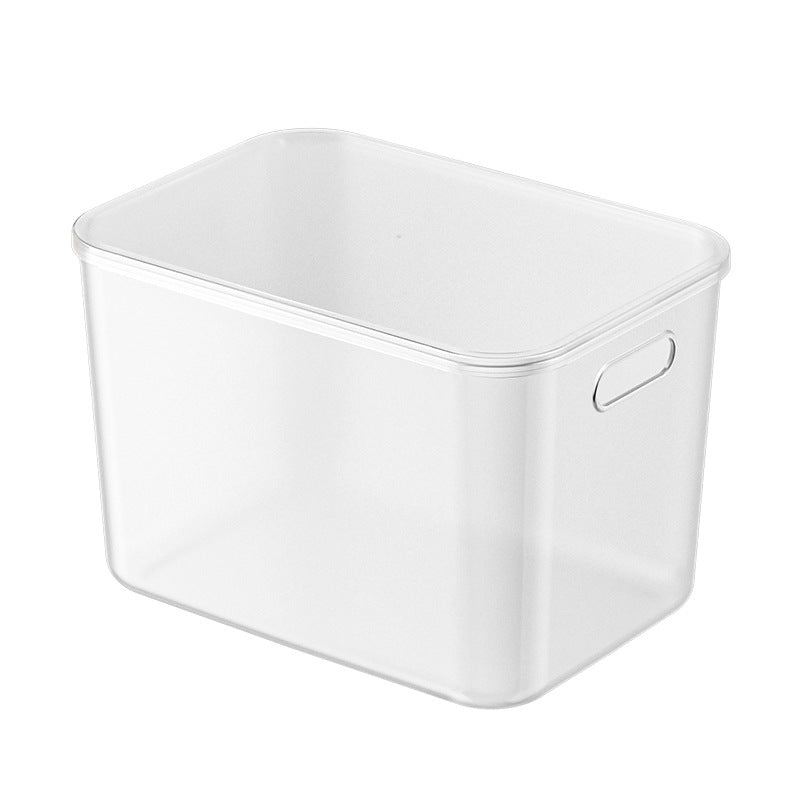 Caja organizadora transparente apilable con o sin tapa - 5