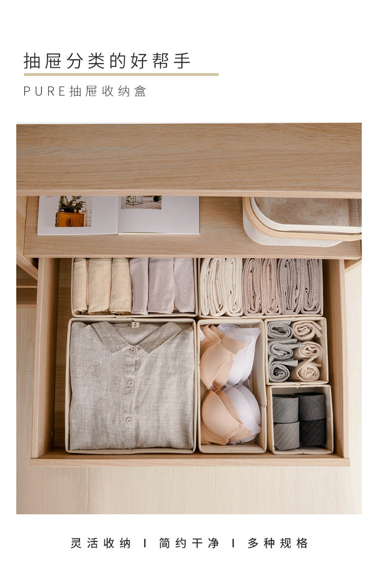 Caja organizadora de cajón para ropa interior y accesorios - 10