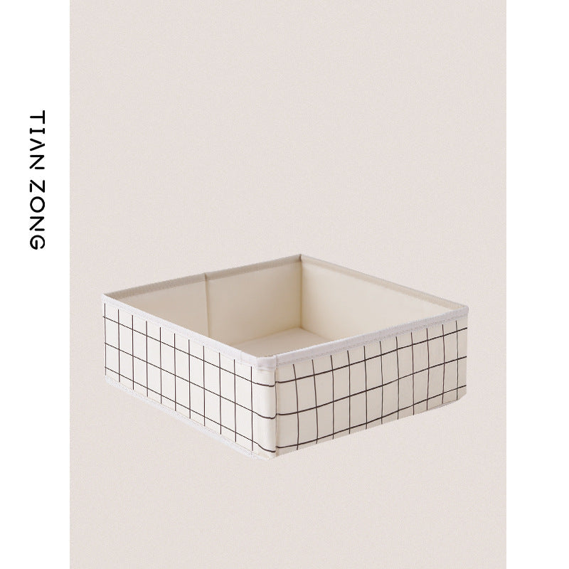 Caja organizadora de cajón para ropa interior y accesorios