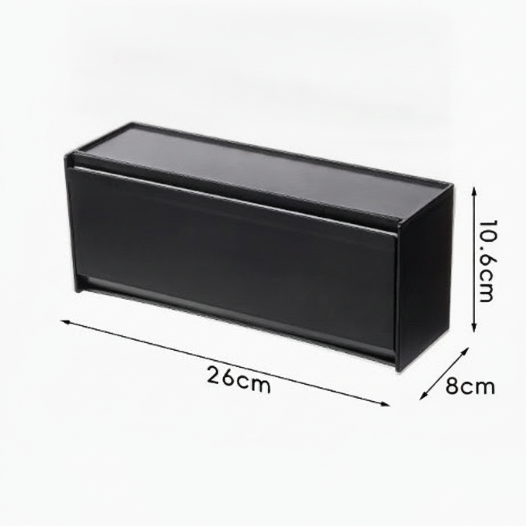 Organizador de Pared con Tapa para Baño y Hogar - 7