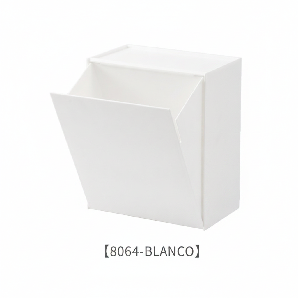Organizador de Pared con Tapa para Baño y Hogar - 8