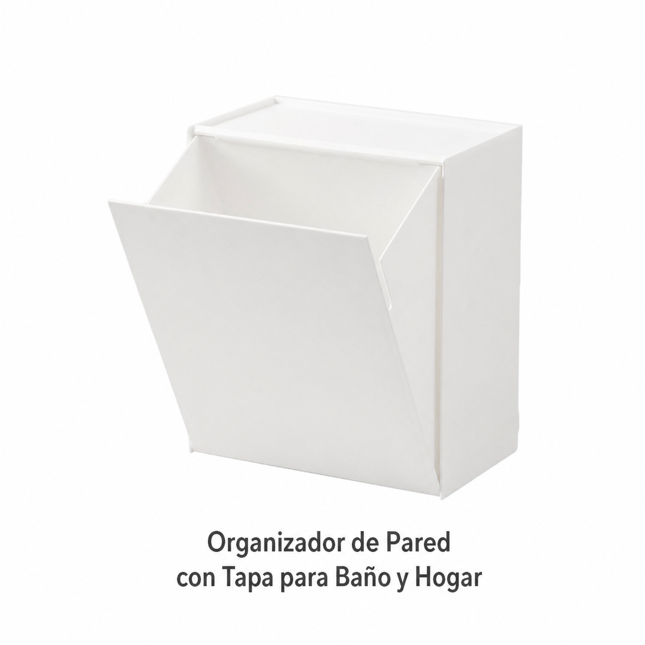 Organizador de Pared con Tapa para Baño y Hogar