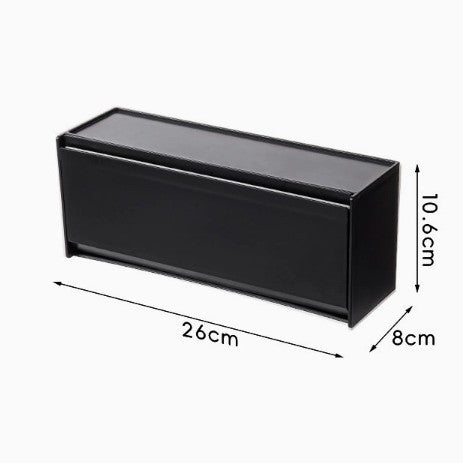 Organizador de Pared con Tapa para Baño y Hogar