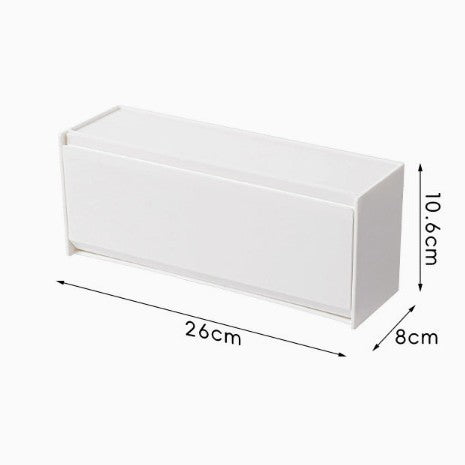 Organizador de Pared con Tapa para Baño y Hogar
