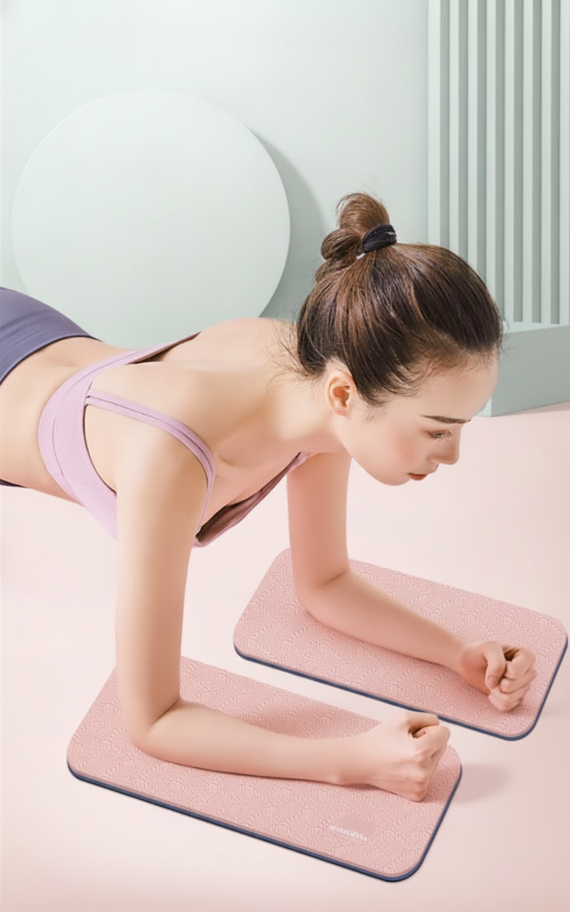 Cojín de yoga TPE antiderrapante 34×17 cm – par - 11