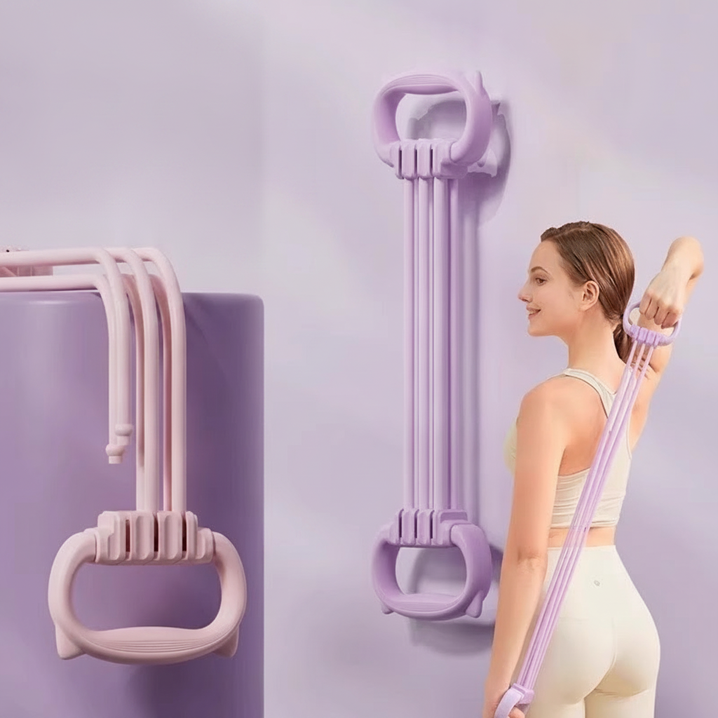 Banda Elástica Figura 8 para Yoga y Fitness - 3