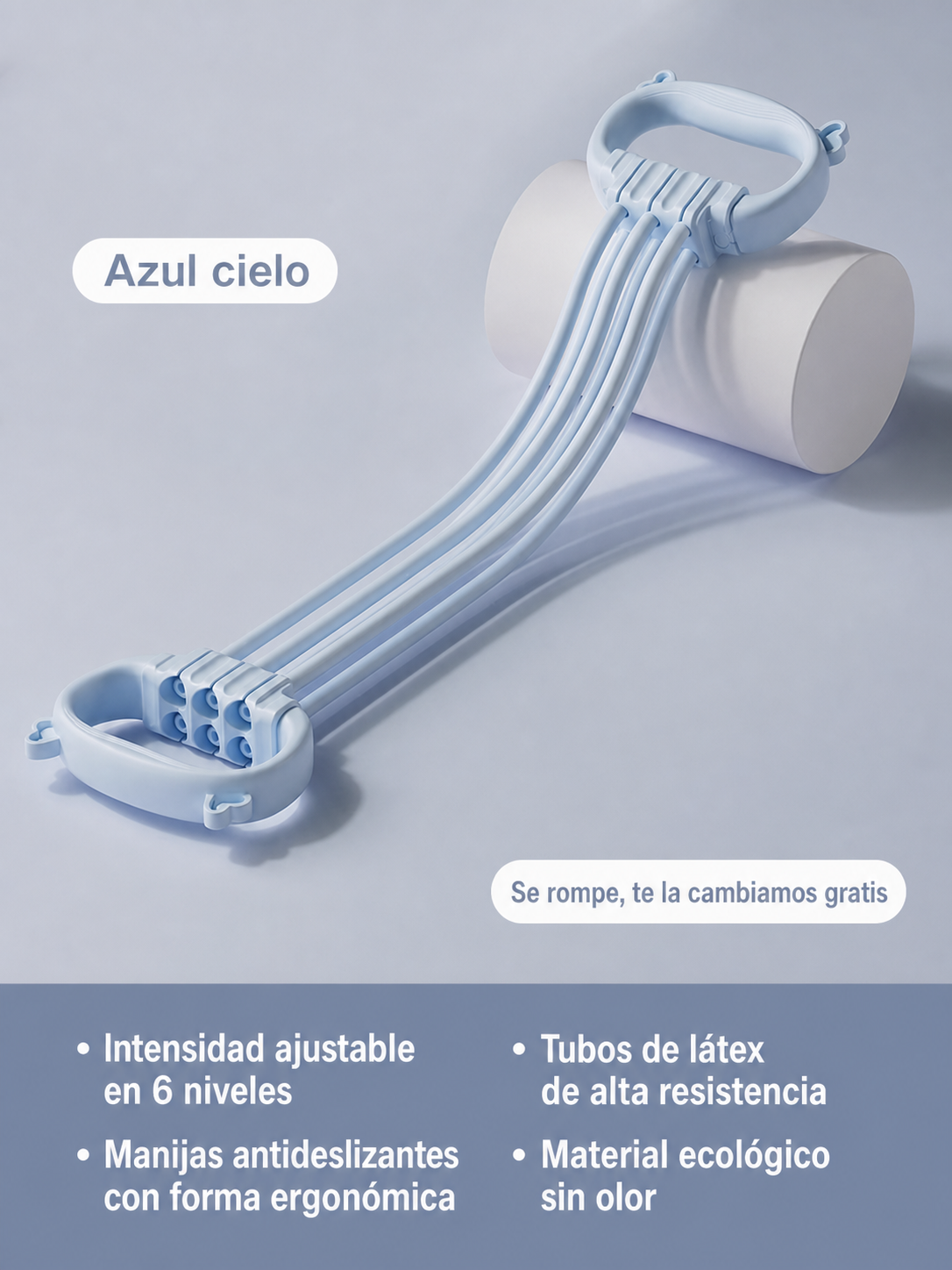 Banda Elástica Figura 8 para Yoga y Fitness