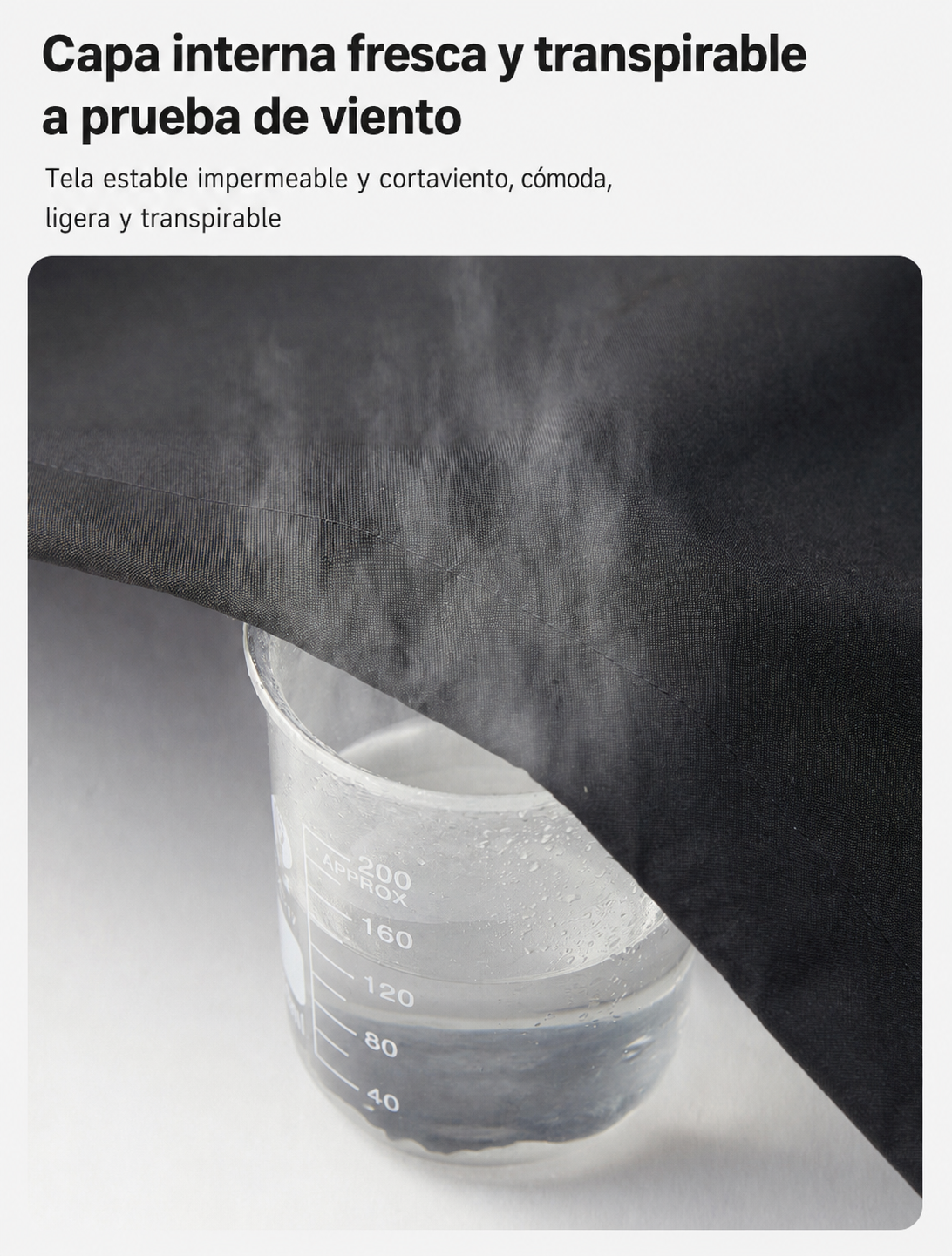 Chamarra NASA cortaviento con capucha unisex - 15