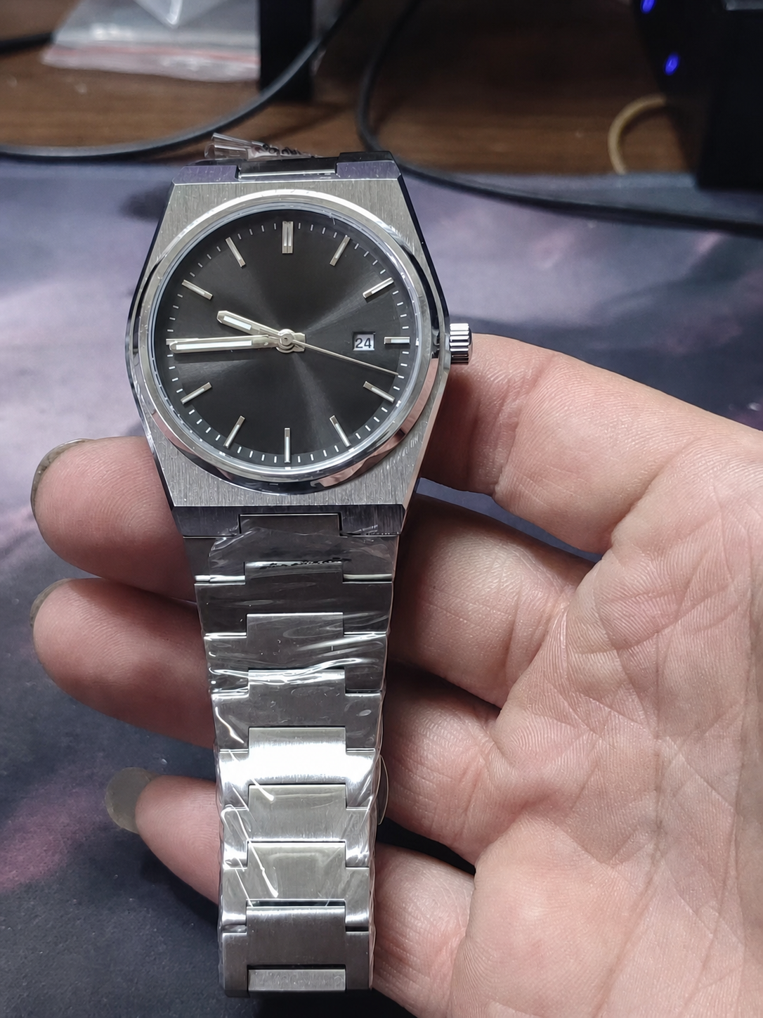 Reloj de Cuarzo para Hombre con Calendario y Luz Nocturna