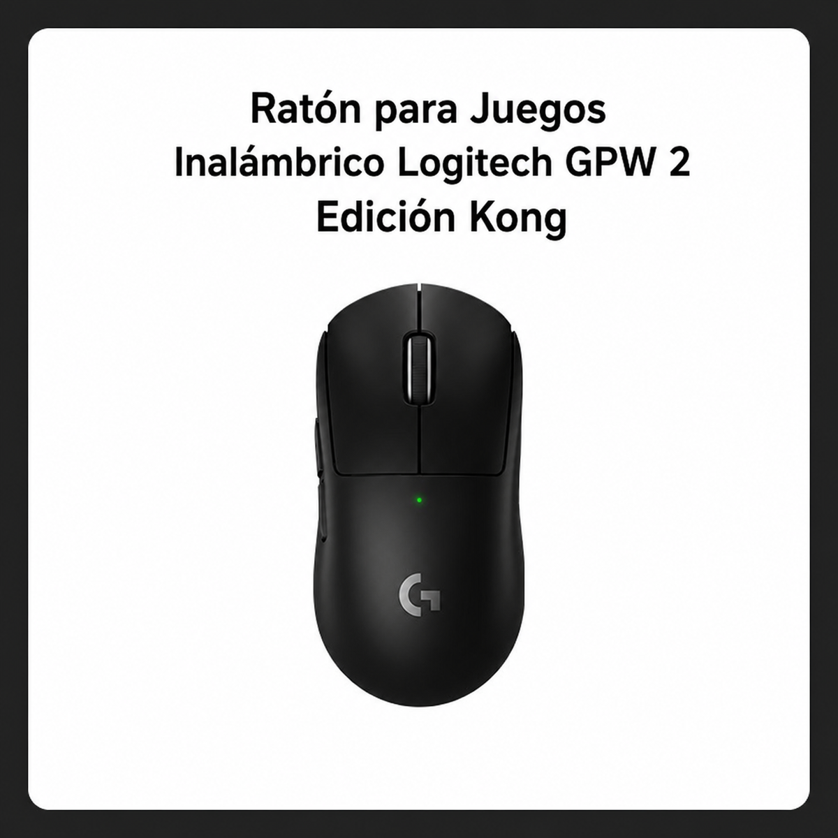 Mouse Gamer Inalámbrico Logitech GPW 2 Edición Kong