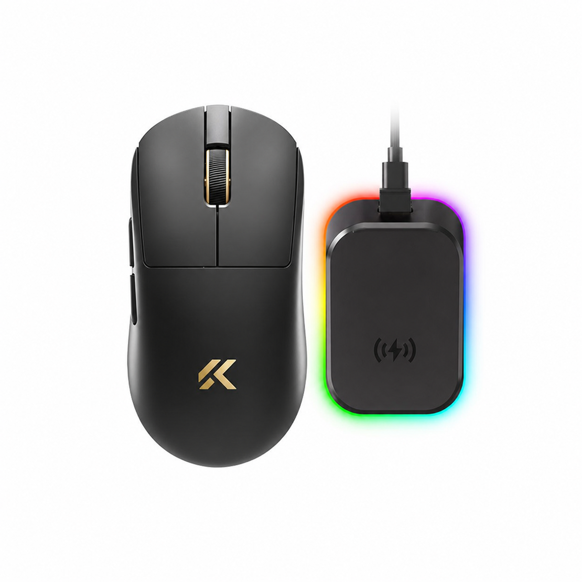 Mouse Gamer MCHOSE A7V3 Inalámbrico Triple Modo - 1