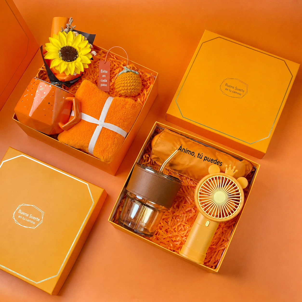 Set de Regalo Empresarial en Caja Blanca de Lujo - 2