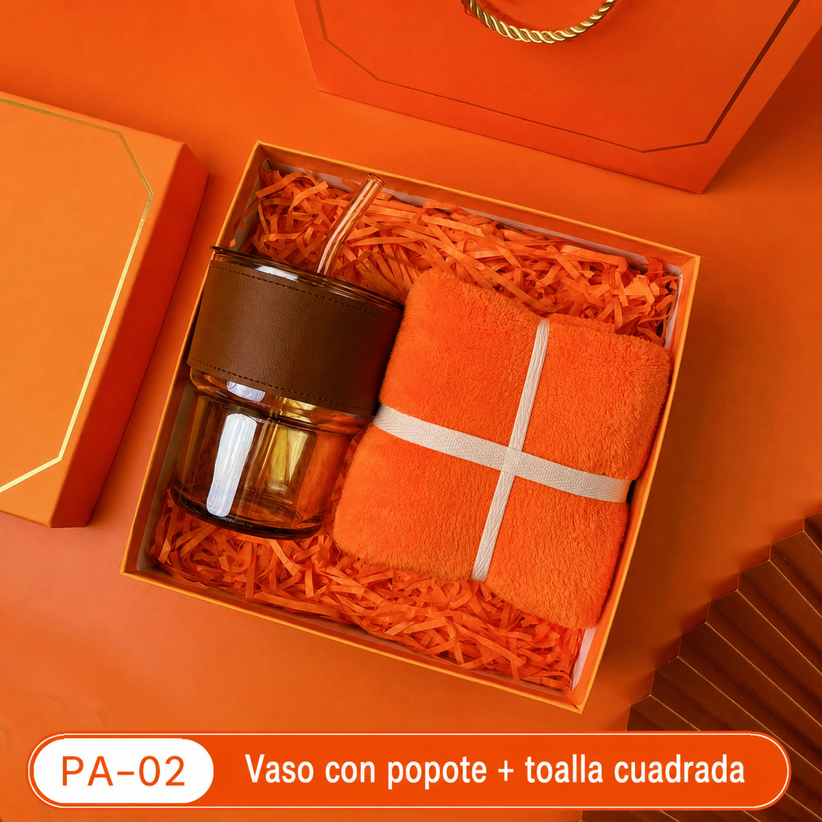 Set de Regalo Empresarial en Caja Blanca de Lujo - 9
