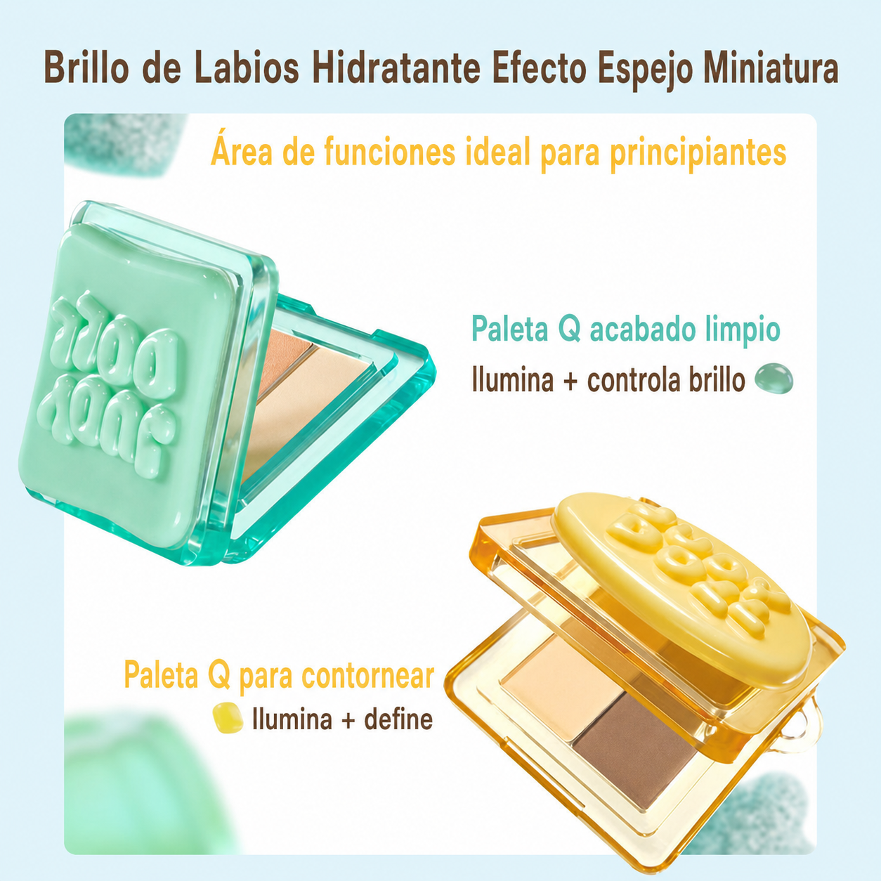 Judydoll Lip Gloss Hidratante Efecto Espejo Mini - 3