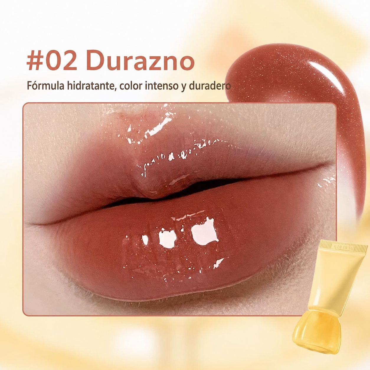 Judydoll Lip Gloss Hidratante Efecto Espejo Mini - 6
