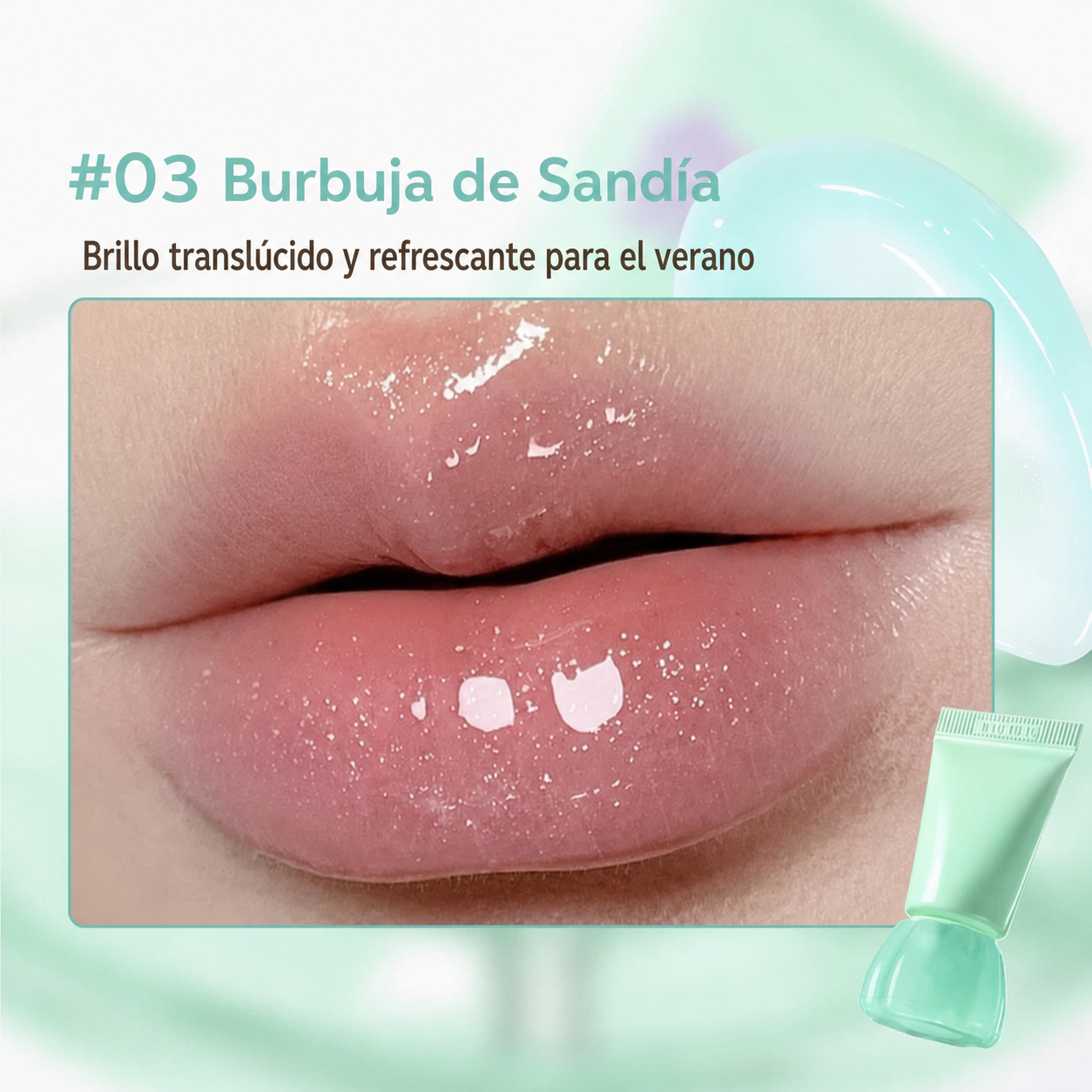 Judydoll Lip Gloss Hidratante Efecto Espejo Mini