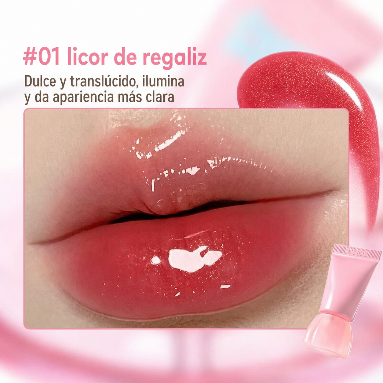 Judydoll Lip Gloss Hidratante Efecto Espejo Mini