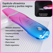 Espatula Ultrasónica Facial para Limpieza de Poros - 1