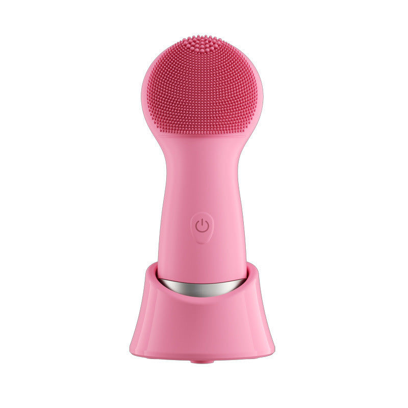 Cepillo Limpiador Facial Ultrasónico con Vibración y Calor - 5