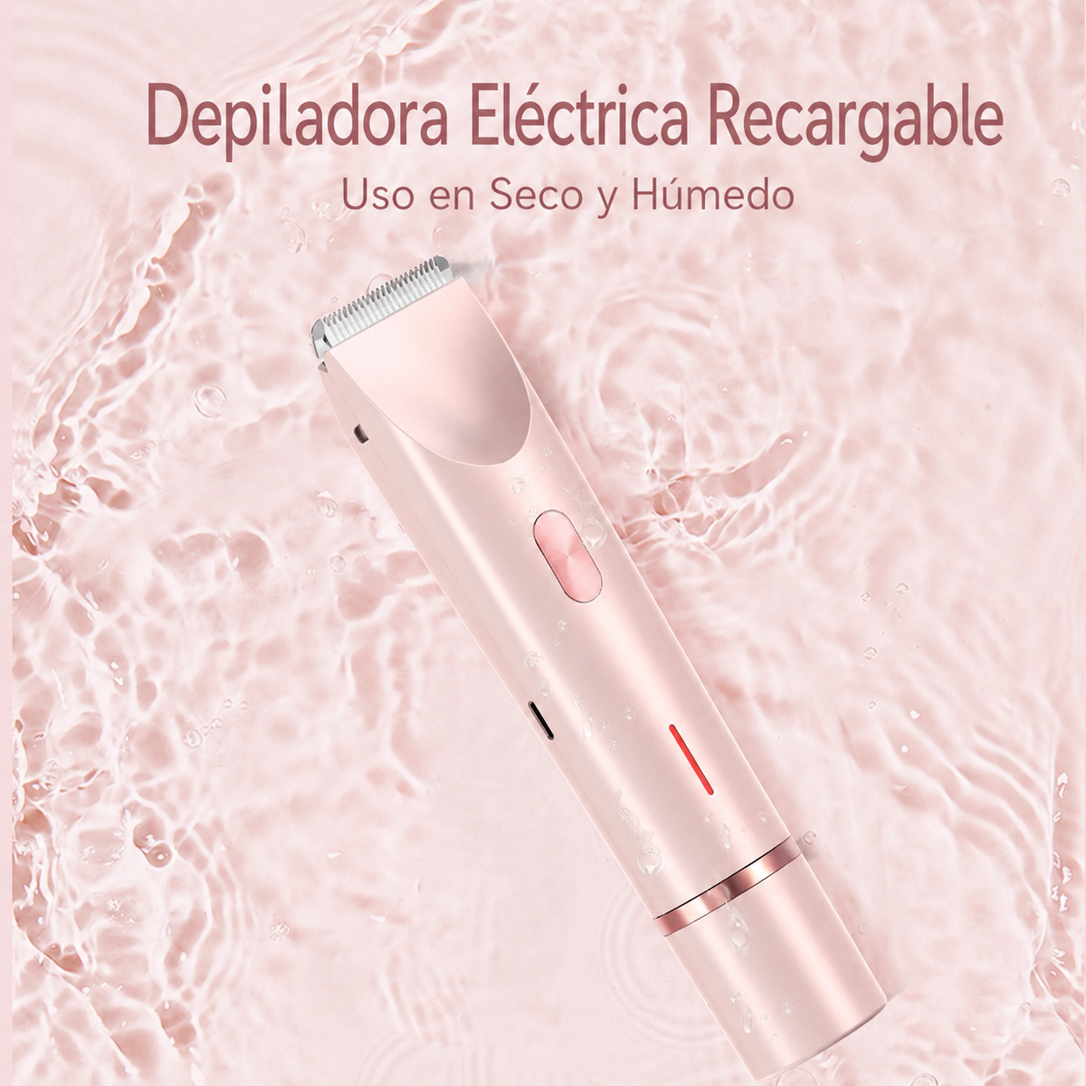 Depiladora Eléctrica Recargable Uso en Seco y Húmedo - 4