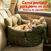 Cama portátil para perro en auto, relleno PP algodón - 1