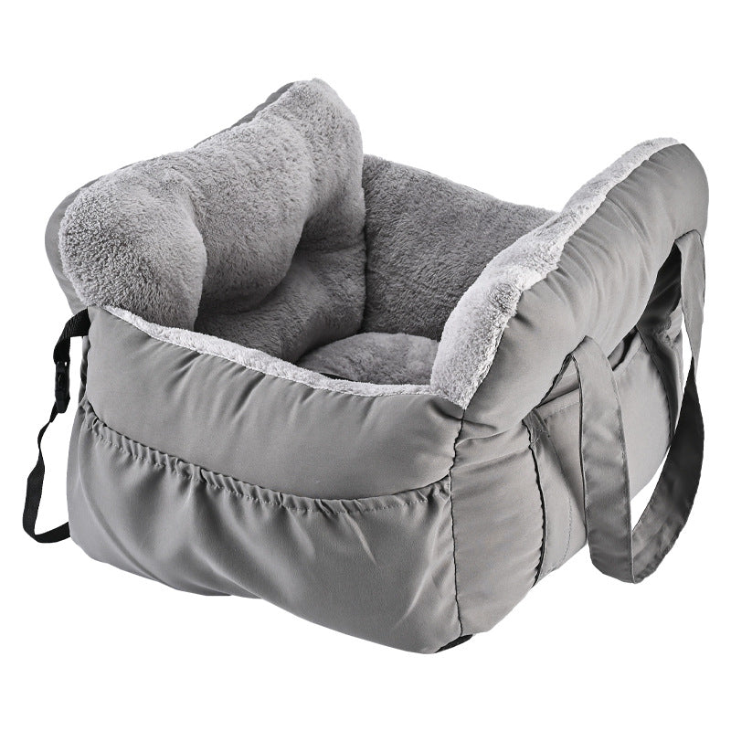 Cama portátil para perro en auto, relleno PP algodón