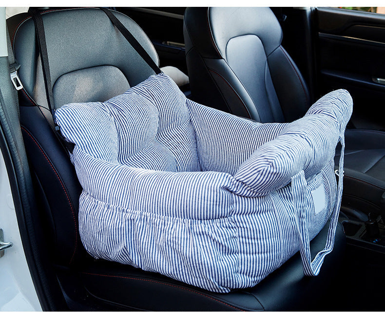 Cama portátil para perro en auto, relleno PP algodón
