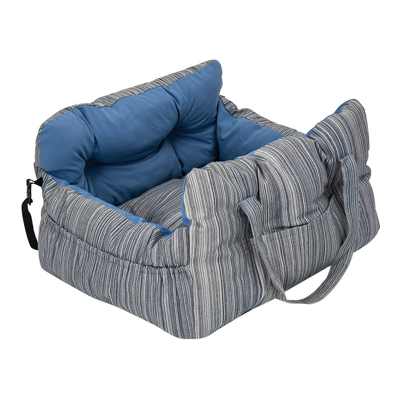Cama portátil para perro en auto, relleno PP algodón