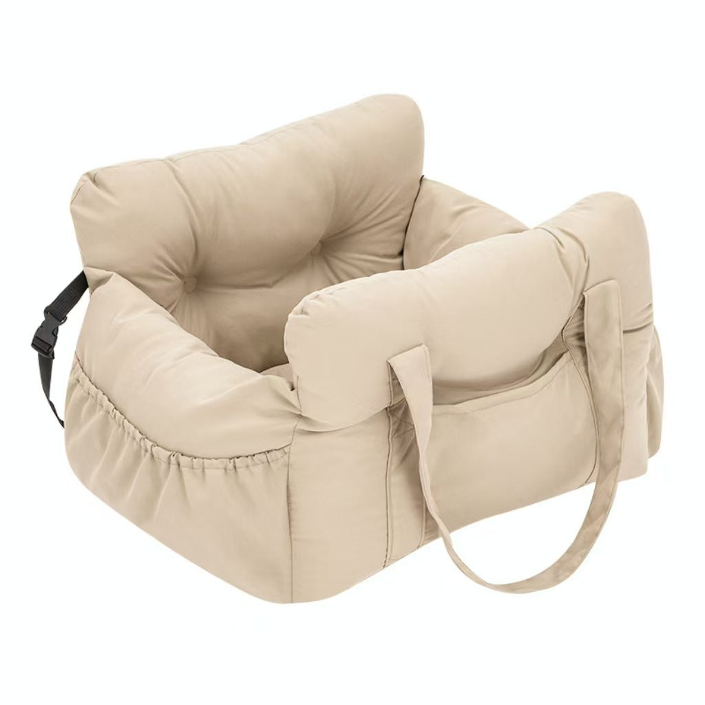 Cama portátil para perro en auto, relleno PP algodón