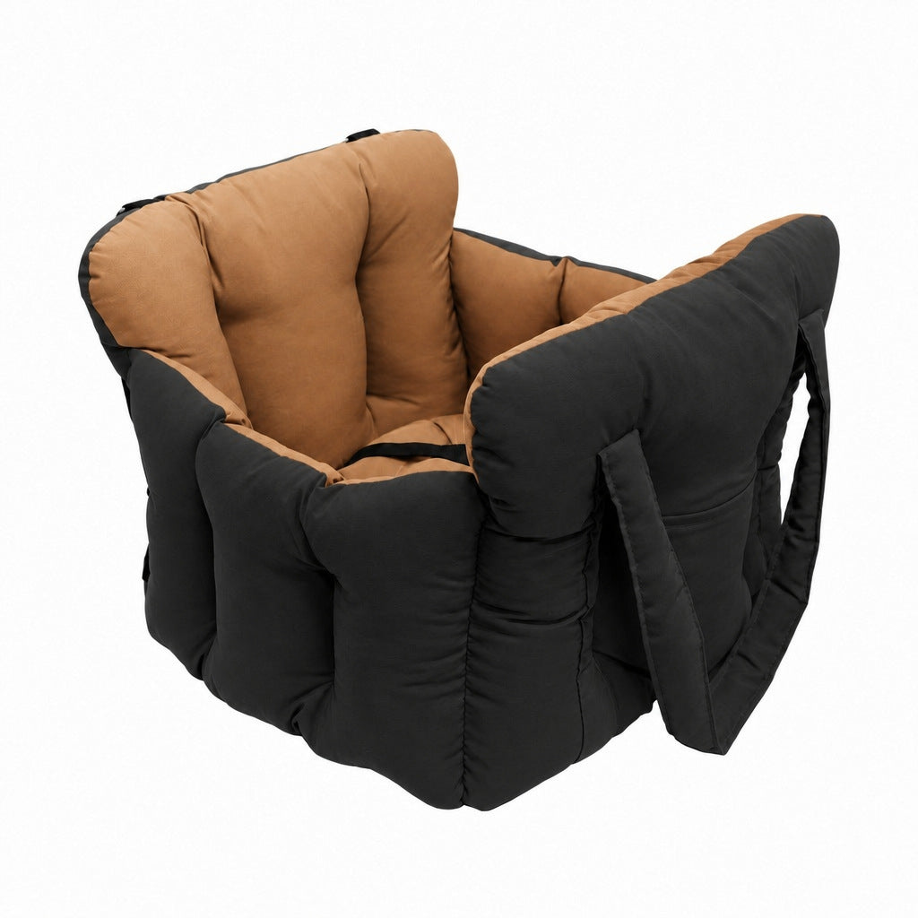 Cama portátil para perro en auto, relleno PP algodón