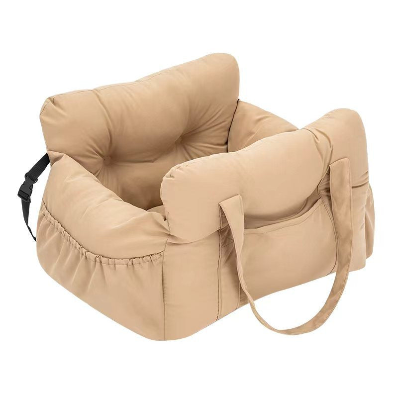 Cama portátil para perro en auto, relleno PP algodón