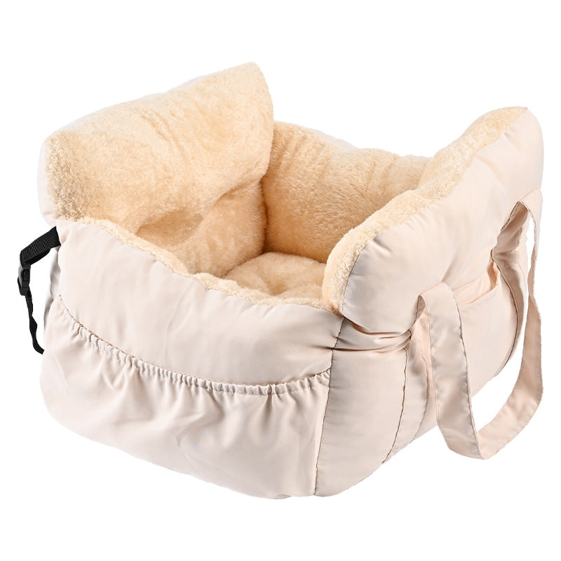 Cama portátil para perro en auto, relleno PP algodón