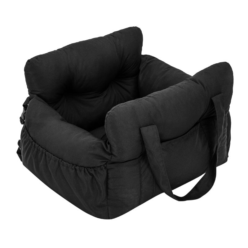 Cama portátil para perro en auto, relleno PP algodón
