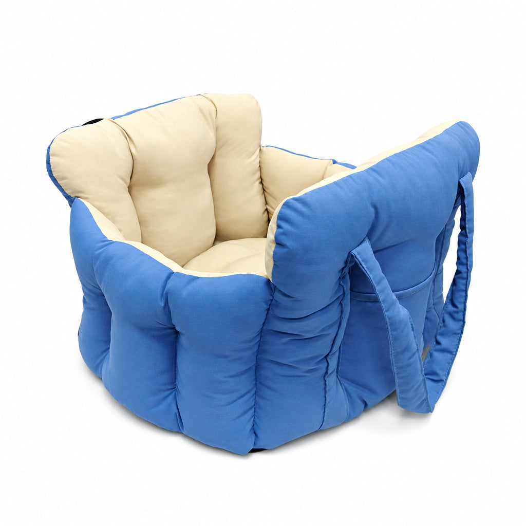 Cama portátil para perro en auto, relleno PP algodón