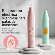 Rasuradora eléctrica silenciosa para patas de mascotas - 1